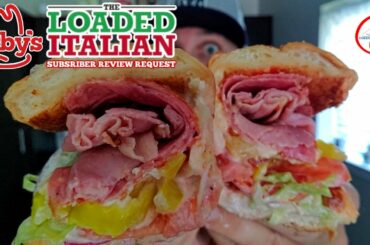 Arby's® LOADED ITALIAN Sandwich Review! 😲🐖🧀🥪  | SUBSCRIBER REQUEST