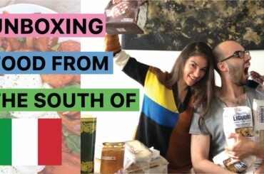 Unboxing Food from South of ITALY- Il Pacco da Giù