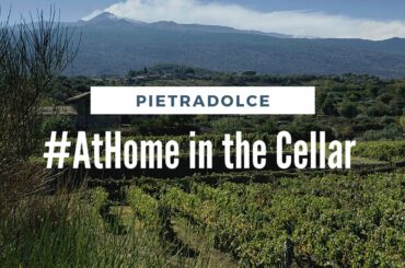#AtHome in the Cellar with Pietradolce Winery