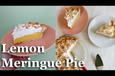 Lemon Meringue Pie | How to Make | Italian Meringue