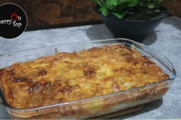 Chicken Lasagna Recipe | The best and tasty lasagna (with homemade sauce)