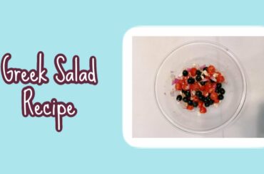 traditional Greek salad recipe