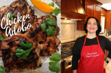 Chicken Adobo | Chicken made with Adobo recipe | English and Italian version