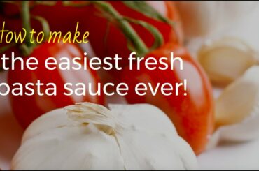 How to Make "Aglione" Sauce (Simple Garlic and Tomato Sauce)