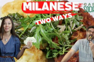 MILANESE two ways | Chicken and cauliflower, both breaded and pan fried and amazing