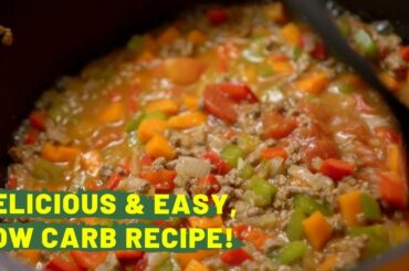 Simple & Delicious Low-Carb Italian Dinner Recipe 😍