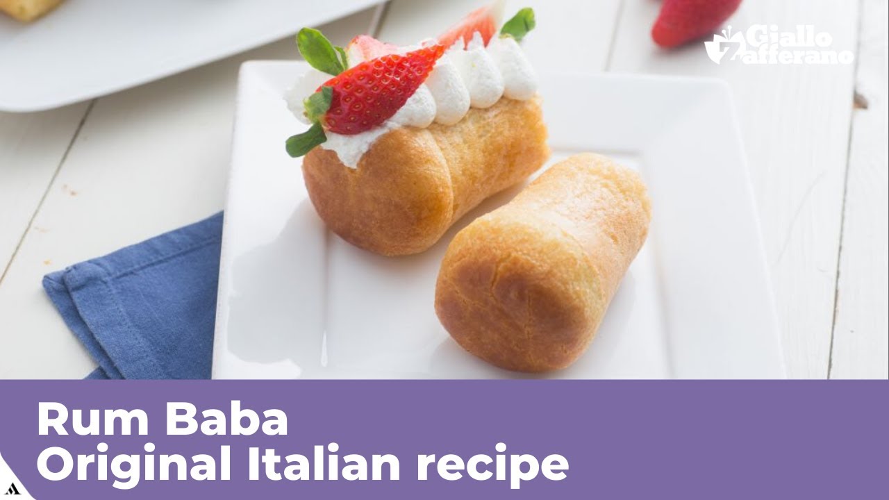 RUM BABA – Original Italian recipe RUM BABA - Original Italian recipe