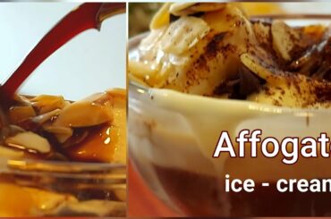 Dessert Recipe | Italian Dessert| How to make AFFOGATO with instant coffee | easy & quick dessert |