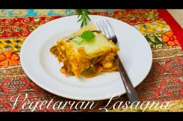 Lasagna with a Yummy Indian Twist ! | Vegetarian | Italian Cuisine | #Cookwithme | #DD4U