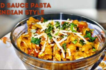 Red sauce pasta indian style | रेड सॉस पास्ता इंडियन स्टाइल | Dinesh Rawat