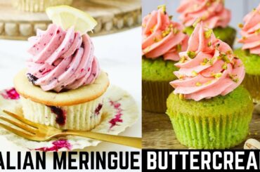 How To Make Italian Meringue Buttercream - Best Frosting Ever.