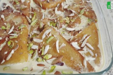 shandaar SHAHI TUKRE,,easy recipe by desi italian شاہی ٹکڑے۔