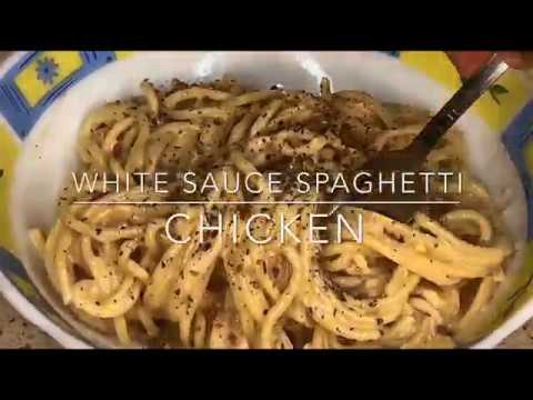 White sauce chicken Spaghetti | Pasta | Italian food | Alfredo creamy pasta | Gorgeous Foodie White sauce chicken Spaghetti | Pasta | Italian food | Alfredo creamy pasta | Gorgeous Foodie