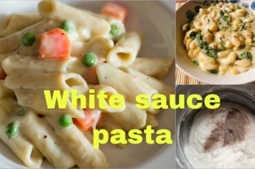 #WHITE SAUCE PASTA#home made#stay home eat healthy#italian dish