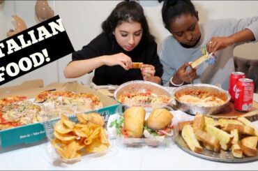 ITALIAN FOOD MUKBANG (Leucadia)