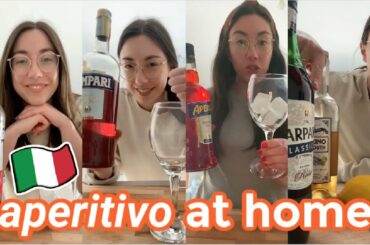How I make my fave Italian aperitivo drinks at home (ita audio + subs)