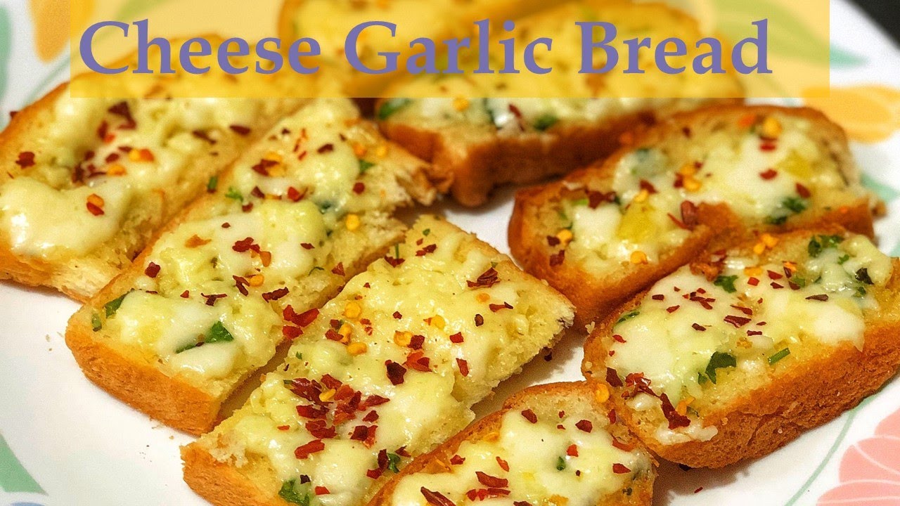 Cheese Garlic Bread Home made Tasty Italian Food Italian Food