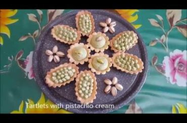 Tartlets with pistachio cream-italian recipe