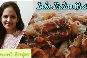Indo Italian Pasta in Red Sauce Recipe I How to make Pasta I रेड सॉस पास्ता रेसिपी I Penne Pasta