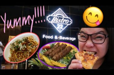 Vlog # 66 - Italian Restaurant in Qatar (Bistro 22) | Theycallmejhovz