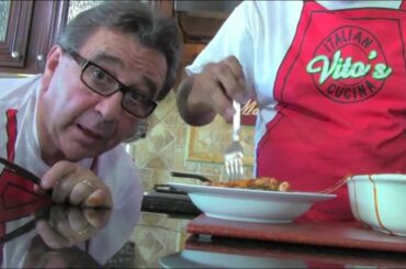 Vito's Italian Cucina; Italian Recipe Eggplant Lasagna (Melanzane)