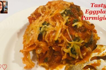 Italian Eggplant parmigiana, so delicious, step by step, easy recipe