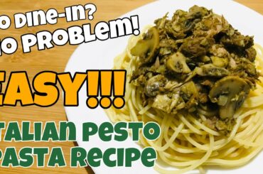 Italian Pesto Pasta Recipe | Healthy and Easy