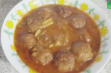 Kofta Gravy, Kofta Curry , how to freez kofte,recipe by desi italian