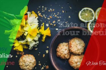 Keto almond flour biscuits-Low carb treat-Sugar free, Italian taste!