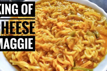 Street Style King of cheese Maggie |  Italian Maggie recipe | Cheese Maggie