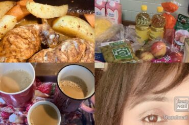 Weekly grocery shopping /Oven roast with veggies in dinner😋🥘