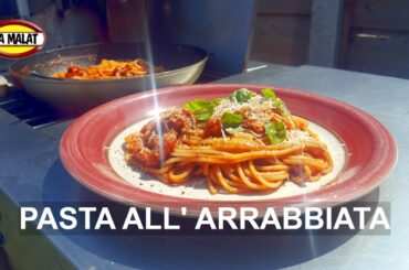 Pasta all' Arrabbiata | Delicious, spicy Italian recipe | Easy recipe tutorial | Step by step guide