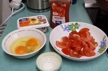#ginporal Cooking Tomato w/Egg (Italian Style)