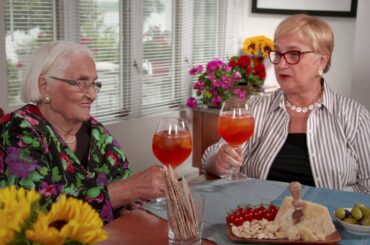 Aperitivo Time with Grandma and Aperol Spritz!