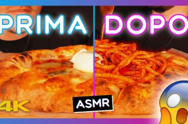 ASMR MUKBANG ITA PIZZA+BUCATINI? 🔥 ITALIAN FOOD ASMR | VIDEO ASMR CIBO | MUKBANG ASMR ITALIAN 🥘 ITA