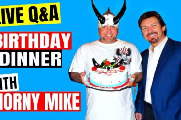 LIVE Q&A | Counting Cars Star Horny Mike Birthday Dinner | Richard Wilk