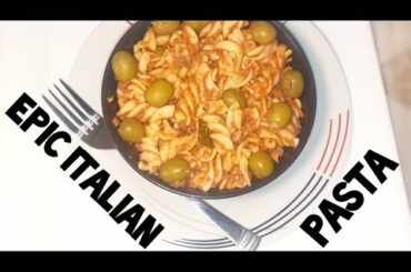 Healthy Italian tuna fish pasta|one dish meal for entire family|kids friendly. cook with rafia