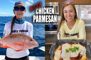 MUTTON PARMESAN! Italian Snapper Recipe 🇮🇹 Gale Force Twins