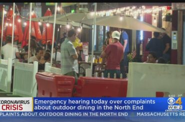 Emergency Meeting Planned For Restaurants After Complaints About North End Outdoor Dining
