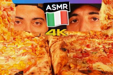 ASMR MUKBANG ITA 🍕 PIZZA NAPOLETANA  ITALIAN FOOD ASMR | VIDEO ASMR CIBO | MUKBANG ASMR ITALIAN