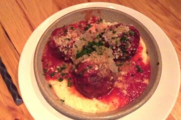Meatballs w/Polenta - Pasta w/Shrimp Sausage - La Bestia  - Italian Food