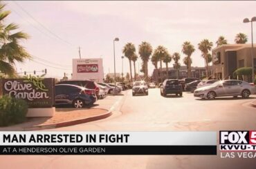 Man arrested in fight at Henderson Olive Garden