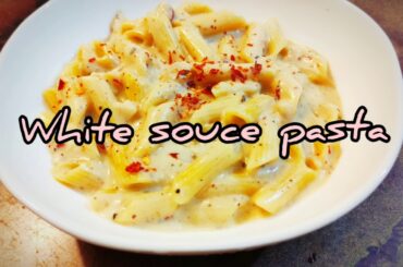 White  Pasta Recipe || creamy with white pasta Souce || Italian food || easy to cook
