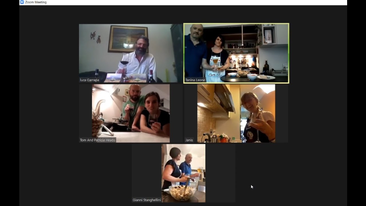 In the Kitchen with 3 Italians – Zoom Cooking Class and Italian Style Meetings In the Kitchen with 3 Italians - Zoom Cooking Class and Italian Style Meetings