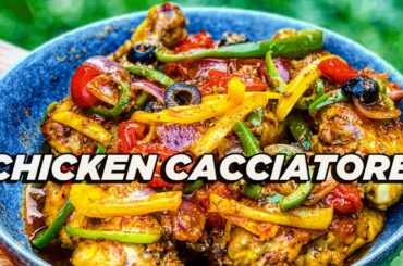 Chicken Cacciatore Recipe | How to make Italian style Chicken | HUNGRY