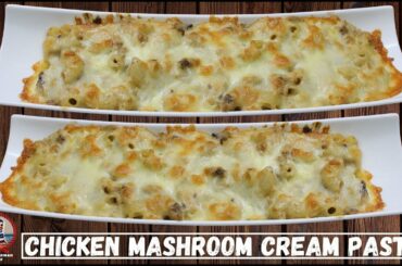 Creamy Mushroom Chicken Pasta | Pasta Recipes | Italian Food #Pasta#chicken#mushroom#cream chicken