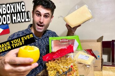 Unboxing Food Haul Package in Manila! PHILIPPINES