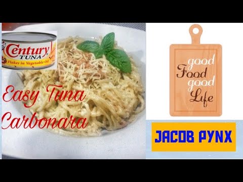 Creamy Tuna Carbonara | Easy Recipe ~ Jacob Pynx Creamy Tuna Carbonara | Easy Recipe ~ Jacob Pynx