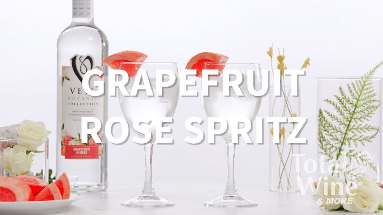 Grapefruit Rose Spritz Cocktail Recipe Grapefruit Rose Spritz Cocktail Recipe