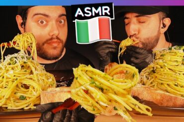 MUKBANG ITA Spaghetti alla Carrettiera ITALIAN FOOD ASMR | VIDEO ASMR CIBO | MUKBANG ASMR ITALIAN